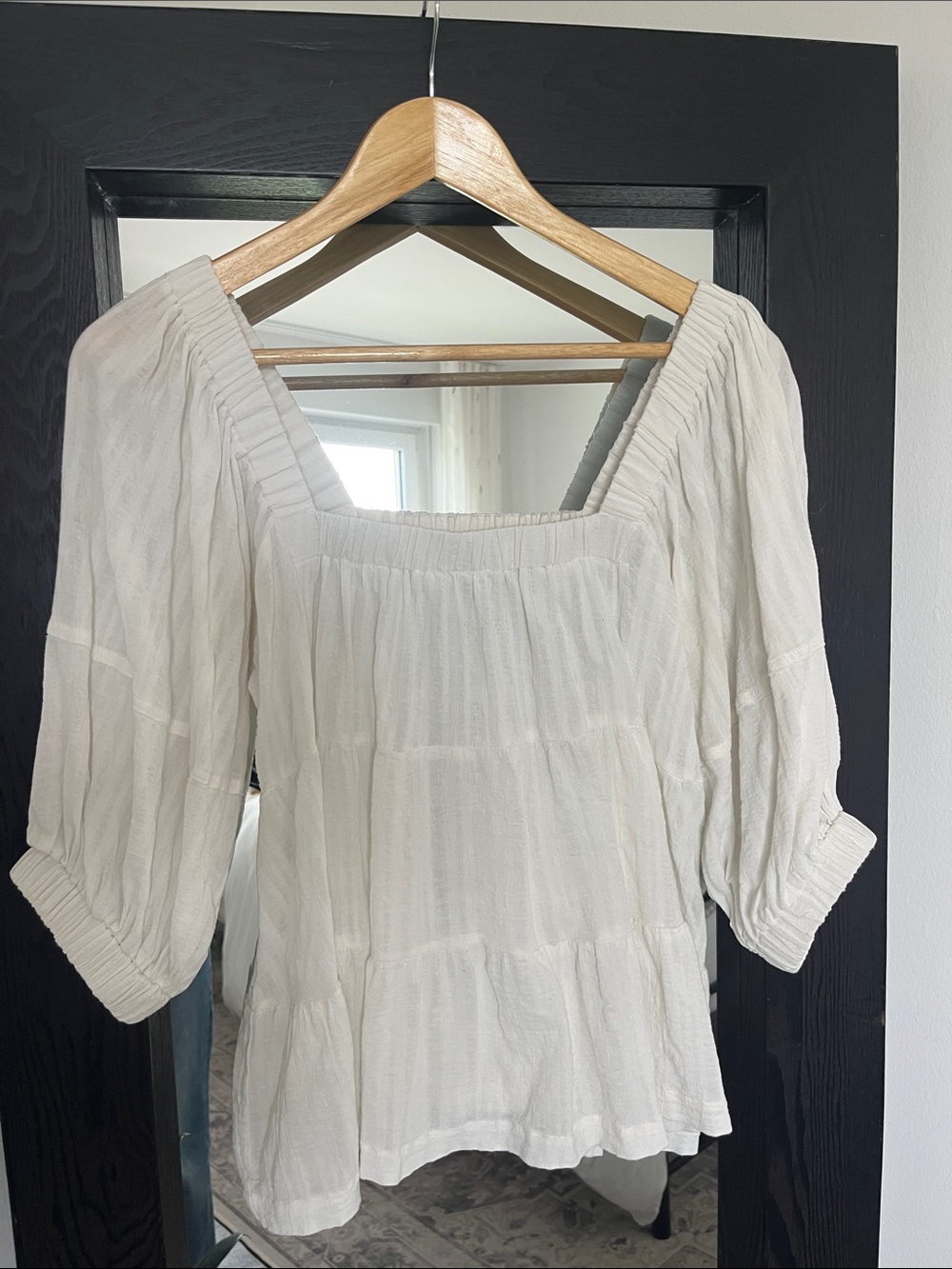 Neuflora 100% Cotton White Blouse